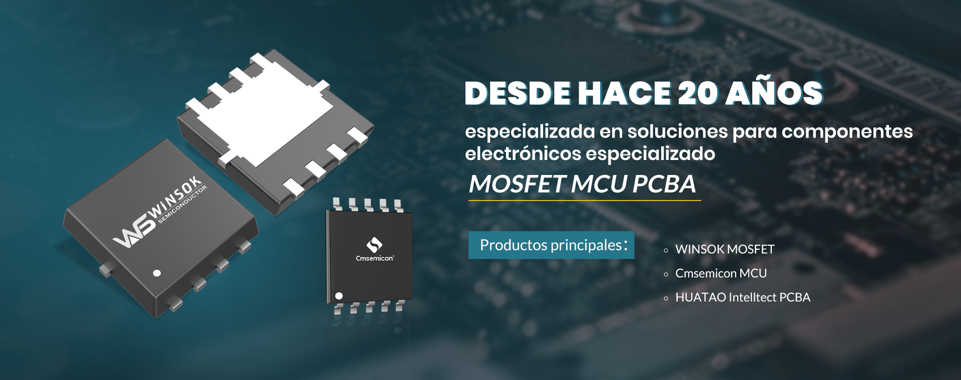Olukey centrándose en soluciones de componentes electrónicos durante 20 años