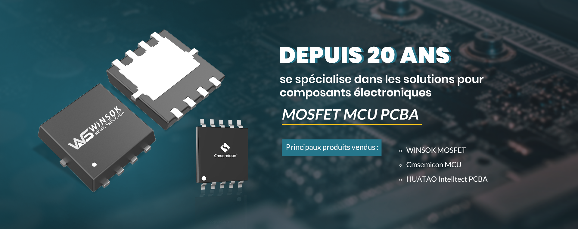 Olukey se concentre sur les solutions de composants électroniques depuis 20 ans